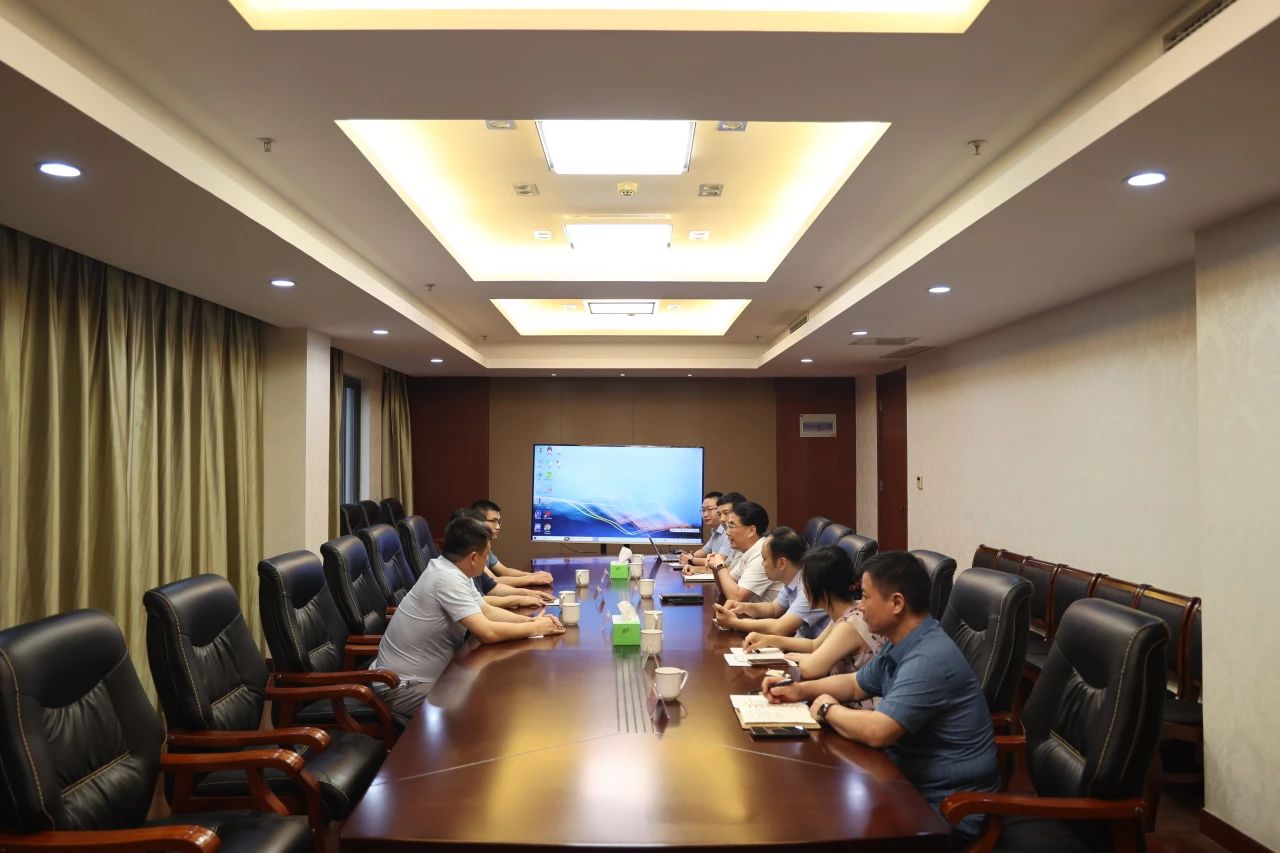 上海交通大學、上海無損檢測設備公司赴我鎮洽談航空航天探傷設備制造項目